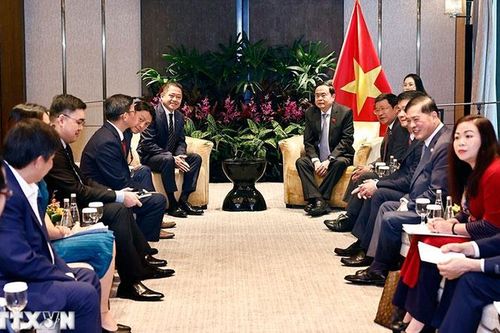 Chủ tịch Quốc hội Trần Thanh Mẫn đã tiếp ông Kevin Chng, Giám đốc Tài chính Tập đoàn Keppel