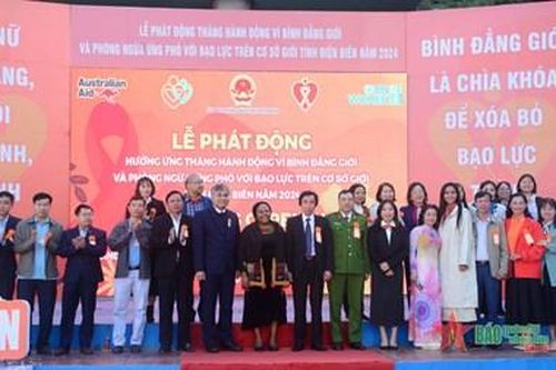 Điện Biên phát động hưởng ứng Tháng hành động vì bình đẳng giới