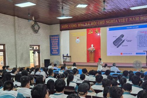 Nâng cao nhận thức về tác hại thuốc lá cho học sinh Quảng Trị