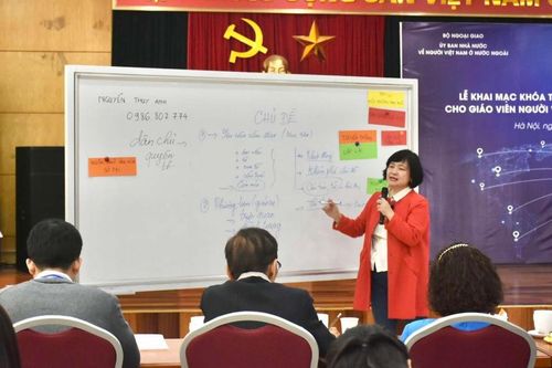 Chia sẻ phương pháp dạy tiếng Việt cho trẻ em ở nước ngoài