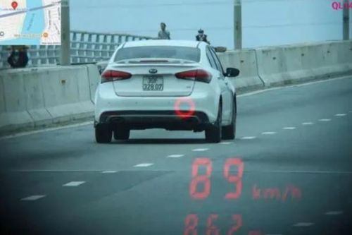 Xe ô tô bị trộm 5 năm trước mang biển giả chạy quá tốc độ ở Đà Nẵng