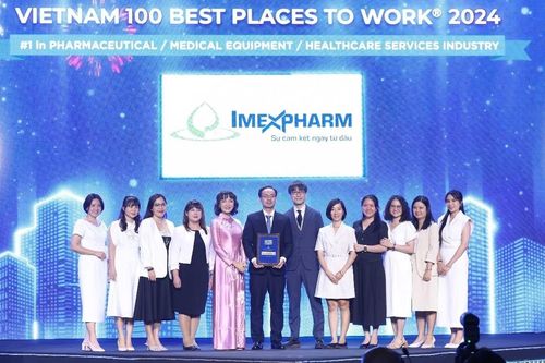 Imexpharm - nhân tài là trung tâm của chiến lược phát triển bền vững