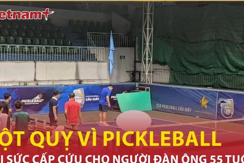 Bản tin 60s: Đang chơi pickleball, người đàn ông ở Hà Nội bất ngờ đột quỵ