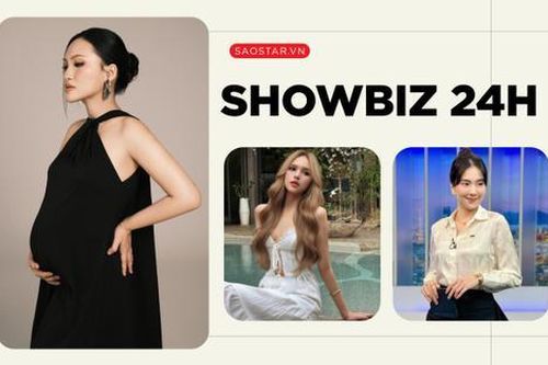 Showbiz 24h: Nguyên Hà mang thai con đầu lòng, Xoài Non phô trọn hình thể quyến rũ