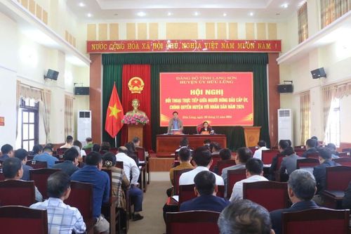 Đối thoại trực tiếp: Kịp thời nắm bắt tâm tư, nguyện vọng của Nhân dân