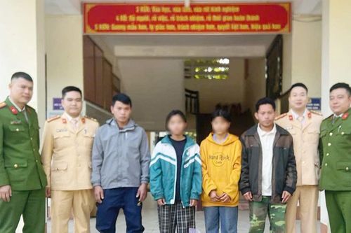 Công an huyện Bảo Yên ngăn chặn thành công 2 bé gái nghe lời xúi giục bỏ nhà đi làm thuê