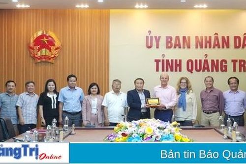 Quyền Chủ tịch UBND tỉnh Hà Sỹ Đồng làm việc với Tổ chức WWF