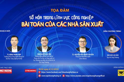 Số hóa trong lĩnh vực công nghiệp - Bài toán cho các nhà sản xuất