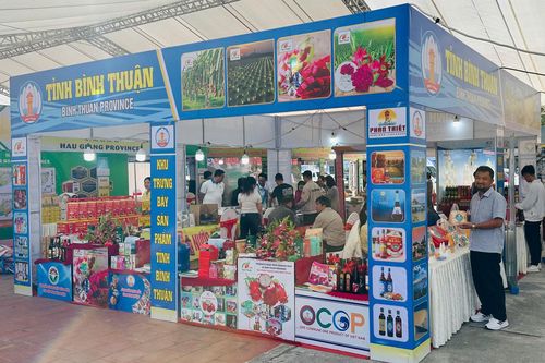 Bình Thuận: Trưng bày các sản phẩm tiêu biểu tại Hội chợ Thương mại, Du lịch Quốc tế Việt - Trung