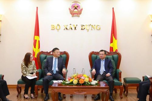 Bộ trưởng Nguyễn Thanh Nghị tiếp Tập đoàn Hợp tác kinh tế và kỹ thuật quốc tế Sơn Đông (Trung Quốc)