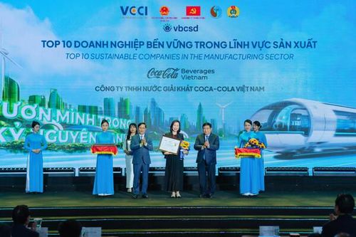 Công ty Coca-Cola Việt Nam xuất sắc giành 3 giải thưởng hàng đầu trong cùng một tháng