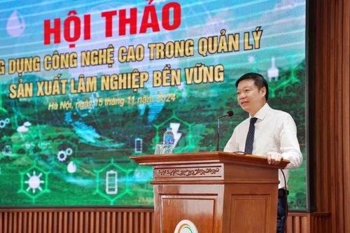 Ứng dụng công nghệ cao trong quản lý sản xuất lâm nghiệp bền vững