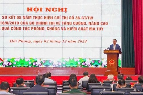 Chuẩn bị ban hành Nghị quyết 'phấn đấu xây dựng Hải phòng trở thành thành phố không ma túy'