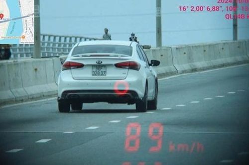 Xe gắn biển số giả, chạy quá tốc độ còn lăng mạ lực lượng CSGT