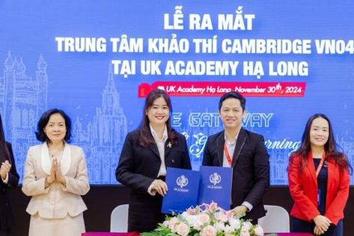 Ra mắt Trung tâm khảo thí Cambridge VN043 - mở rộng cơ hội học và thi ngoại ngữ cho học sinh Quảng Ninh