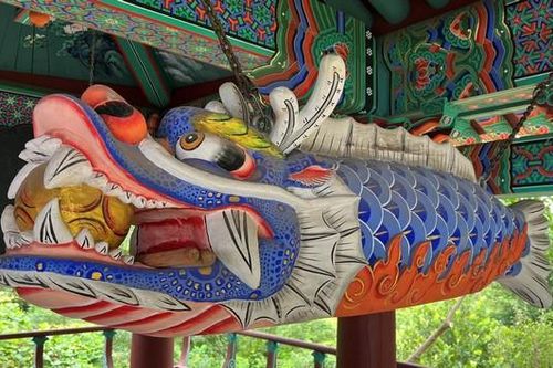 Mõ Mộc Ngư hóa Long trong Phật giáo Hàn Quốc