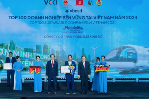 Mondelez Kinh Đô được vinh danh cho những nỗ lực phát triển bền vững