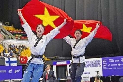 Châu Tuyết Vân giành tấm Huy chương vàng thứ 3 cho taekwondo Việt Nam tại giải thế giới