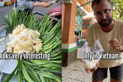 Món ăn 'chỉ có tại Việt Nam' khiến anh Tây khen nức nở nhưng vẫn đọc sai tên, dân mạng phải giúp sửa gấp