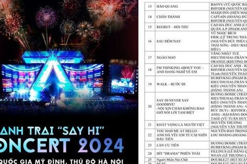 Concert ATSH D-3 lộ danh sách bài hát, MOPIUS và Best 5 sẽ có sân khấu ra mắt