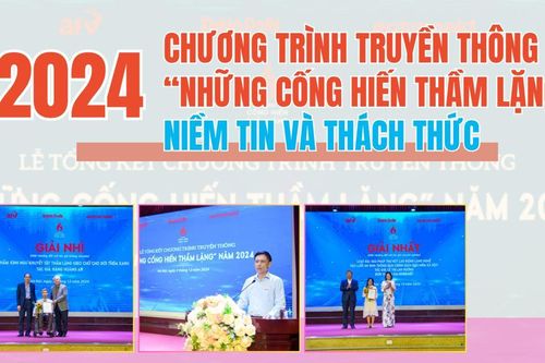 Chương trình truyền thông 'Những cống hiến thầm lặng' niềm tin và thách thức