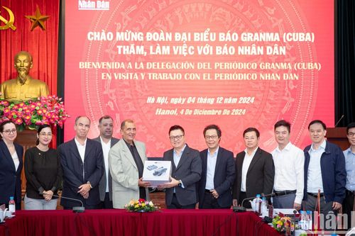 Tăng cường đổi mới sáng tạo, thúc đẩy hợp tác giữa Báo Nhân Dân và Báo Granma