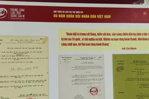 Nhiều tài liệu lần đầu được công bố về 80 năm Quân đội nhân dân Việt Nam