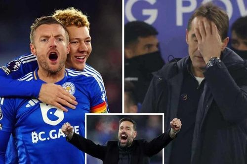 Màn ra mắt ngọt ngào của HLV Van Nistelrooy với Leicester