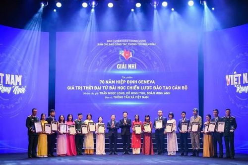 109 tác phẩm đạt Giải thưởng toàn quốc về thông tin đối ngoại lần thứ 10