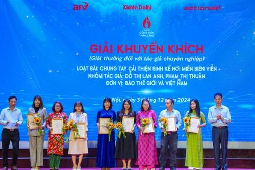 Lễ tổng kết và trao giải cuộc thi viết 'Những cống hiến thầm lặng' năm 2024