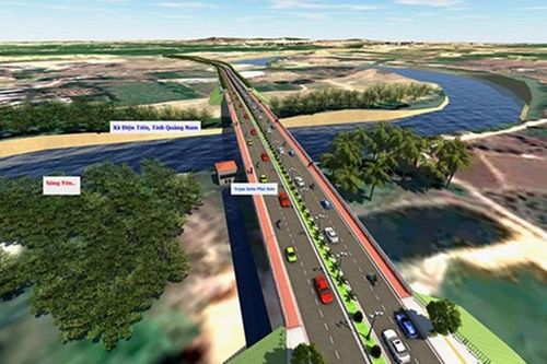 Cầu Quảng Đà nối Đà Nẵng với Quảng Nam dự kiến thông xe vào tháng 3/2025