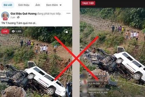 Sự thật về đoạn video tai nạn ở quốc lộ 9 được phát trực tiếp trên Facebook