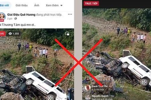 Thông tin tai nạn liên hoàn ở quốc lộ 9 trên mạng xã hội là giả