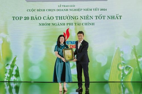 PV GAS CNG nhận giải Top 20 Báo cáo thường niên tốt nhất 2024