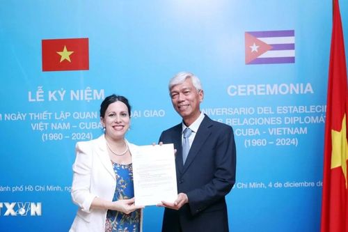 Kỷ niệm 64 năm ngày thiết lập quan hệ ngoại giao Việt Nam-Cuba