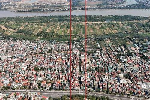 Hà Nội: Cận cảnh vị trí xây dựng cầu Tứ Liên trị giá 20.000 tỷ đồng