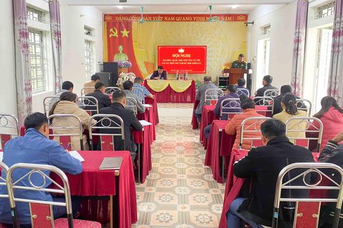 Đoàn Đại biểu Quốc hội tỉnh tiếp xúc cử tri xã Pha Mu