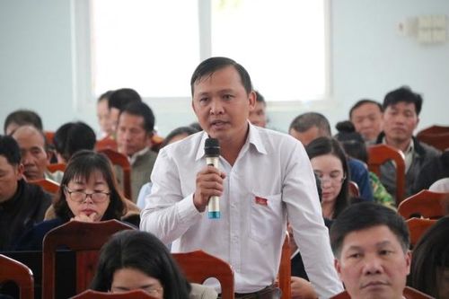 Đoàn Đại biểu Quốc hội tiếp xúc cử tri sau Kỳ họp thứ 8 tại huyện Lâm Hà