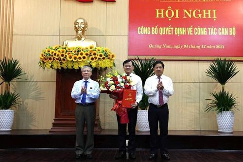 Ông Phan Văn Bình giữ chức Trưởng Ban Tổ chức Tỉnh ủy Quảng Nam