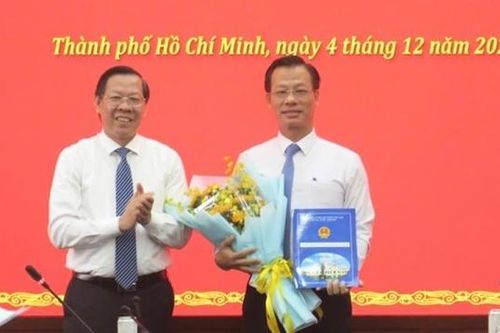 Thành phố Hồ Chí Minh: Ông Đậu An Phúc làm Giám đốc Ban Quản lý dự án đầu tư xây dựng hạ tầng đô thị