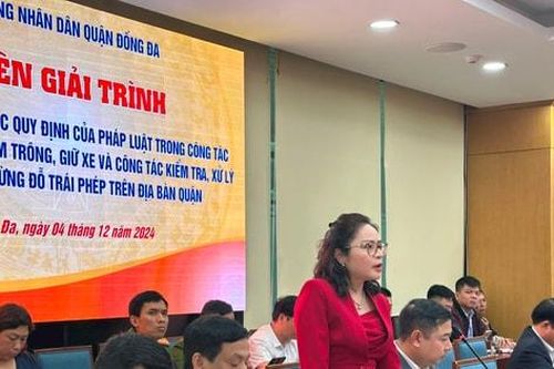Giao thông tĩnh của quận Đống Đa chưa đáp ứng nhu cầu