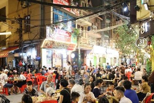 Quận Ba Đình sẽ lát đá phố ẩm thực đêm Đảo Ngọc - Ngũ Xã