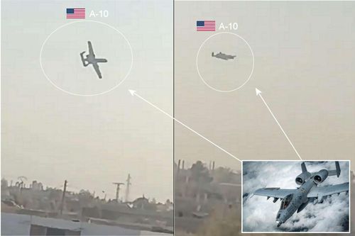Cường kích A-10 Mỹ bất ngờ tấn công dữ dội Quân đội Syria