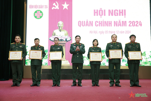 Bệnh viện Quân y 354 triển khai nhiệm vụ năm 2025