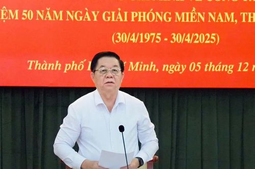 Rà soát tiến độ chuẩn bị tổ chức lễ kỷ niệm 50 năm Ngày Giải phóng miền Nam, thống nhất đất nước
