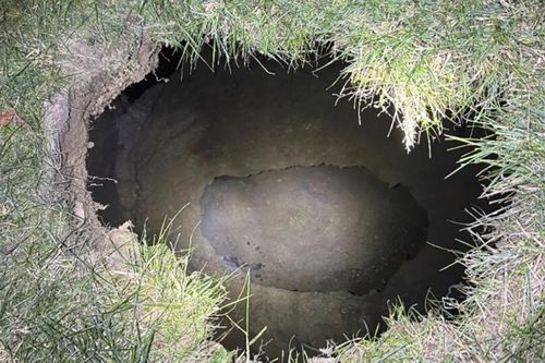 Đi tìm mèo, một phụ nữ bị hố tử thần nuốt chửng