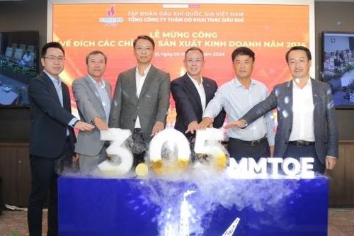 Năm thứ 15 liên tiếp, PVEP hoàn thành kế hoạch sản lượng khai thác