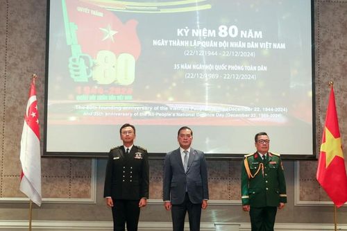 Hợp tác quốc phòng Việt Nam-Singapore đang phát triển toàn diện