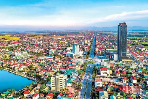 Thành phố Hà Tĩnh mở rộng đạt tiêu chí đô thị loại II