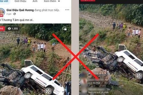 Sự thật phía sau vụ ô tô lao xuống vực hàng loạt được hơn 1.600 người chia sẻ livestream